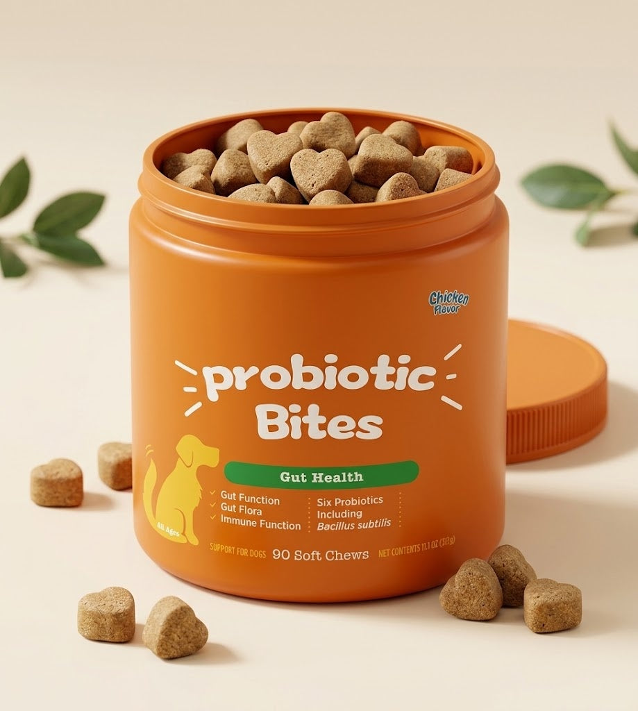 Puppify chews and open tub